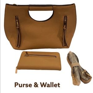 Purse and matching wallet